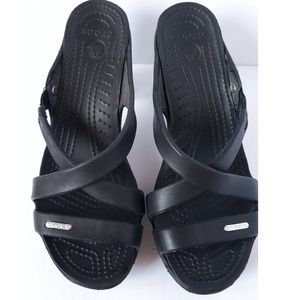 *EUC Crocs Cypress IV Heel